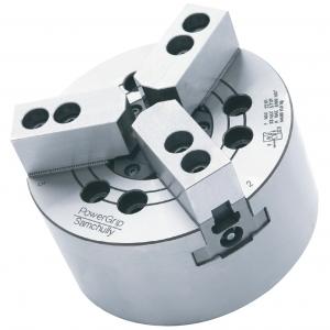 Power Chucks: HCH-A (3-Jaw Open-Center Chuck with adaptor)